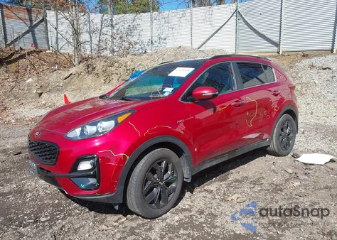2020 Kia Sportage S из США, поврежденный, VIN KNDP6CAC9L7688213